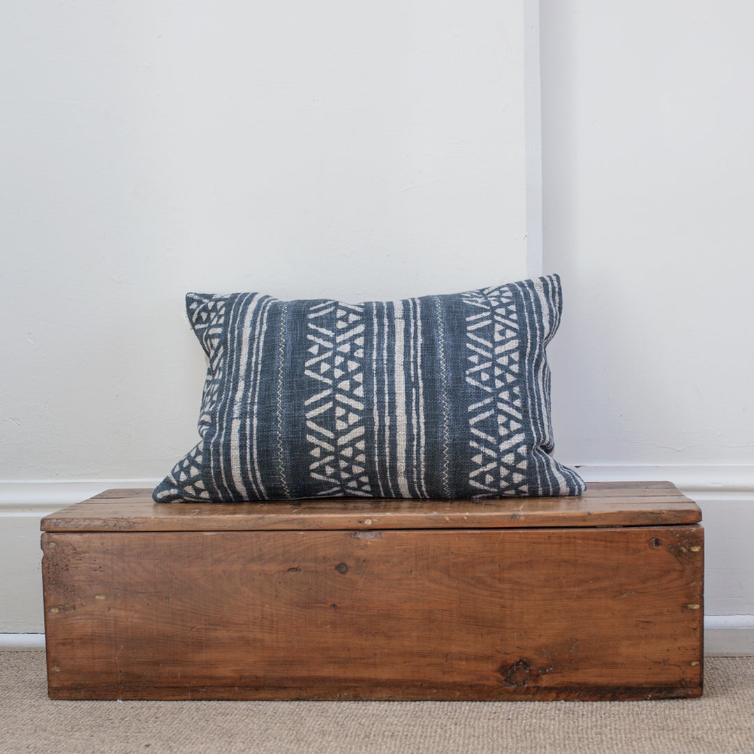 Moody Blue Pillow