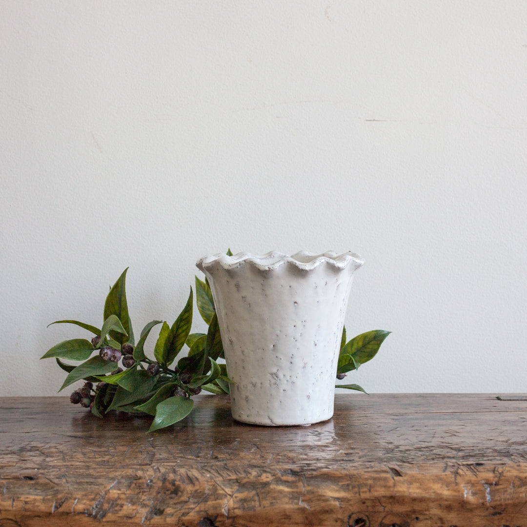 Pie Crust Planter