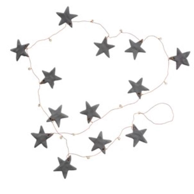 Clay Star Garland