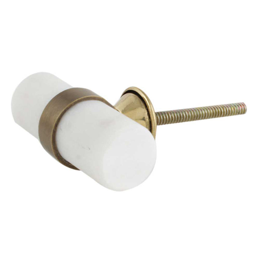 Marble & Metal Pull