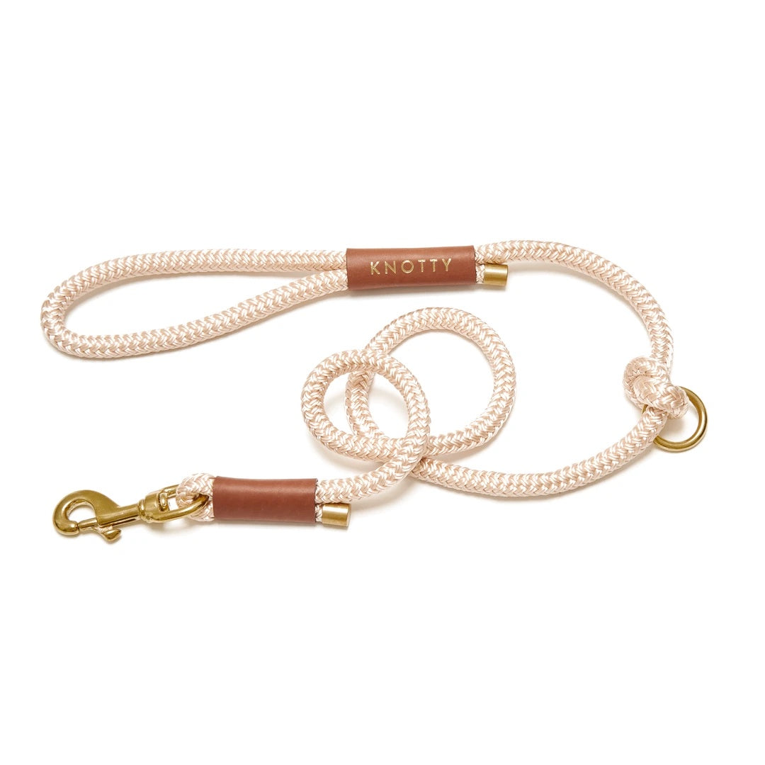 Rope Leash - Champagne