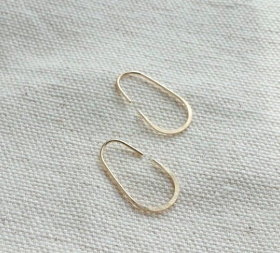 Teardrop Threader Earring