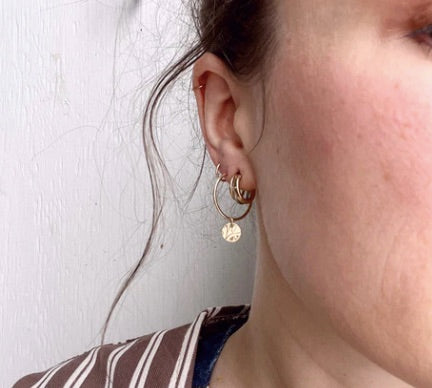 Large Everyday Hoop Earring