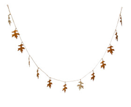 Birch Bark Leaf Garland