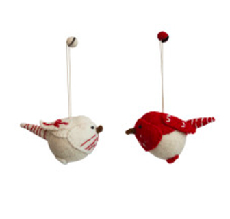 Felt Bird Ornament