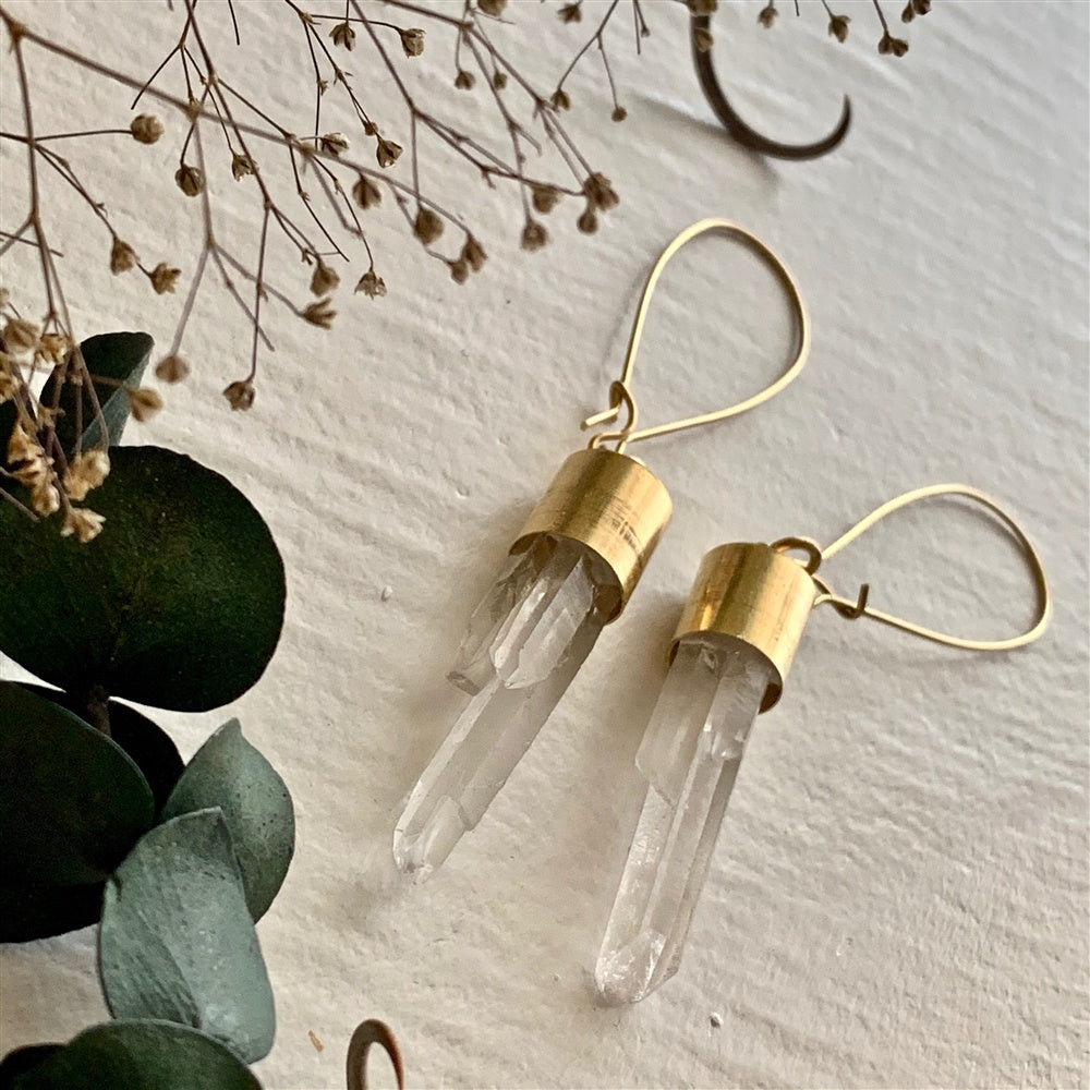 Crystal Drop Earrings