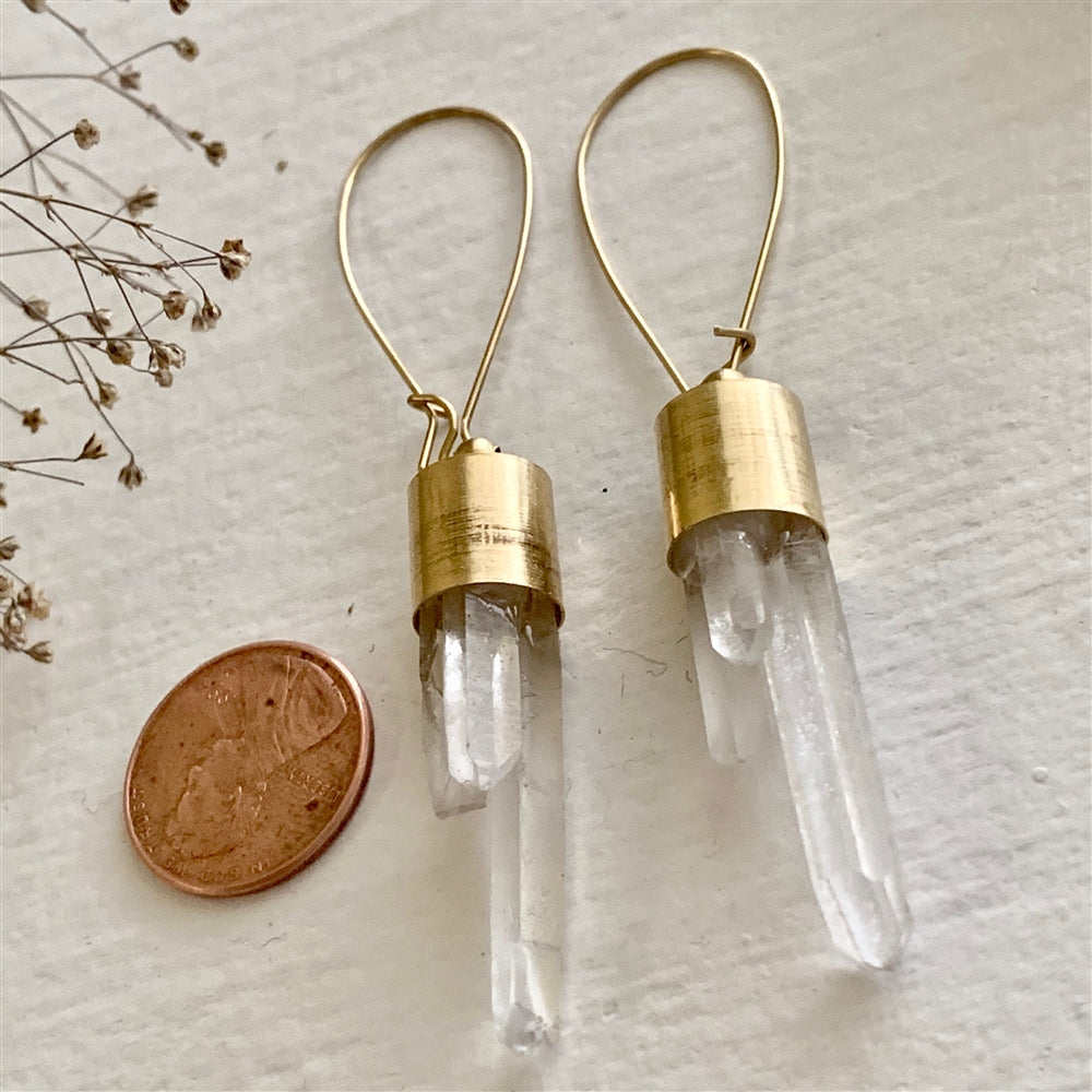 Crystal Drop Earrings