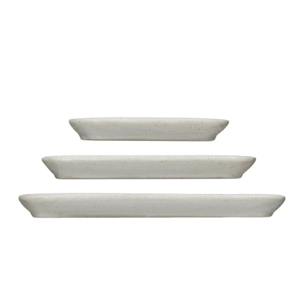 Narrow Stoneware Dish