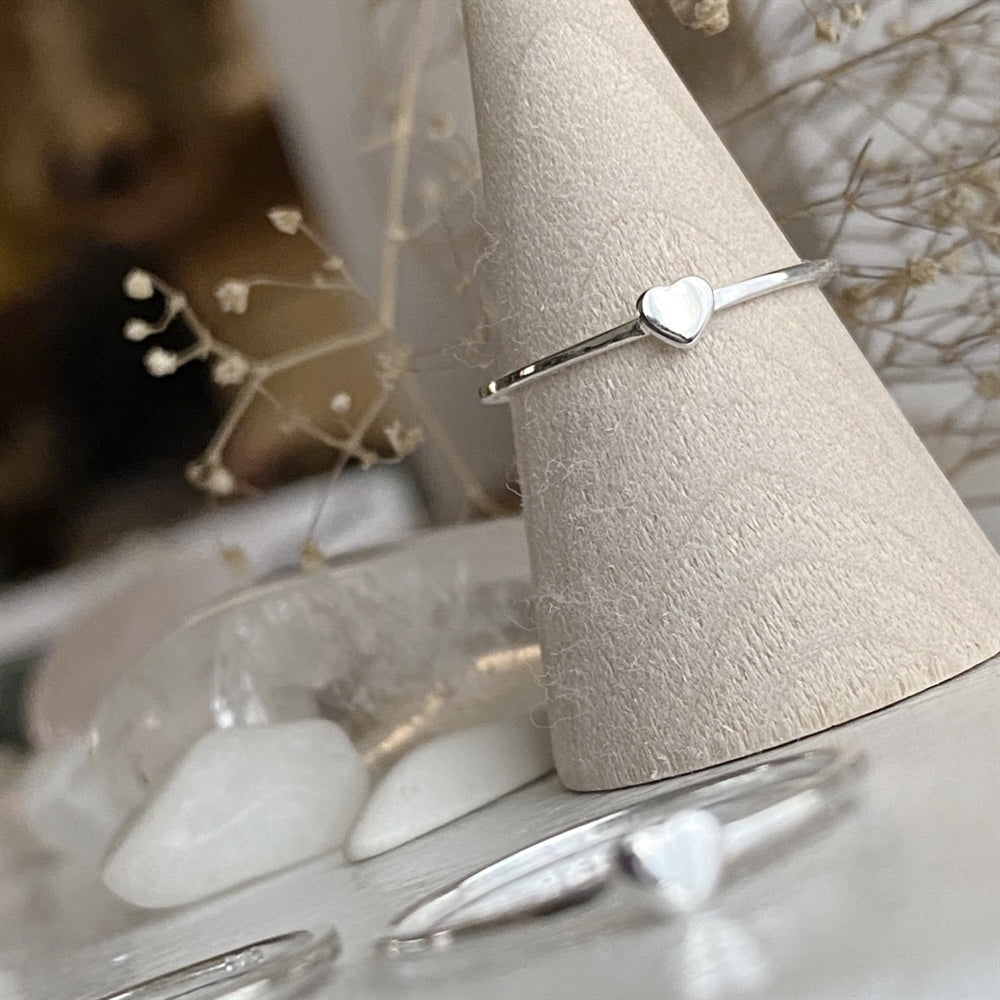 Heart Ring - Sterling Silver