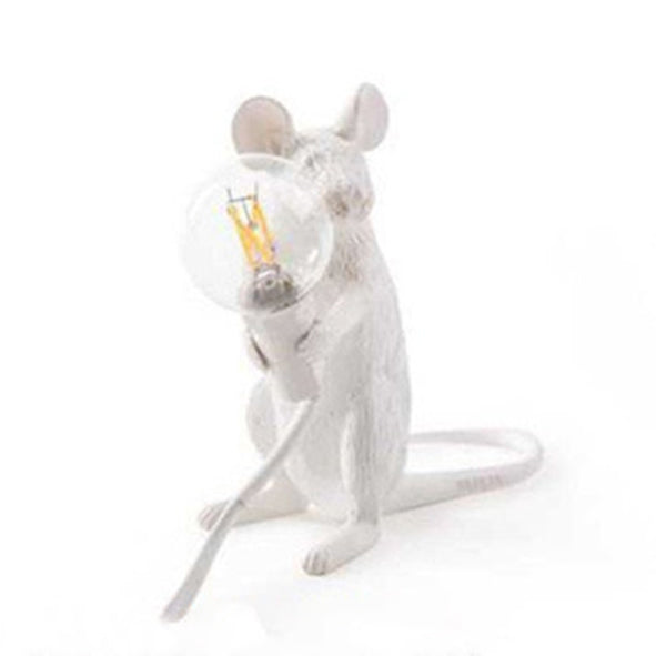 Resin Rat Lamp