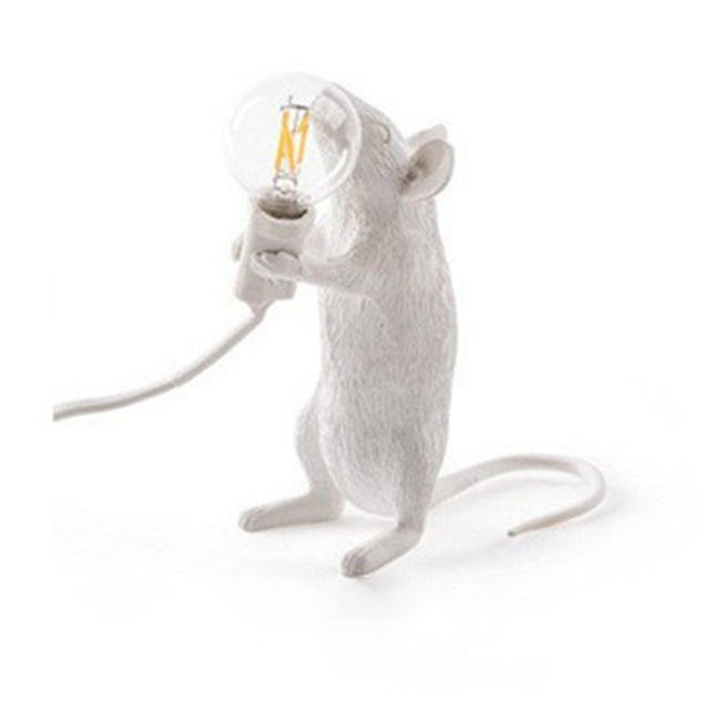 Resin Rat Lamp