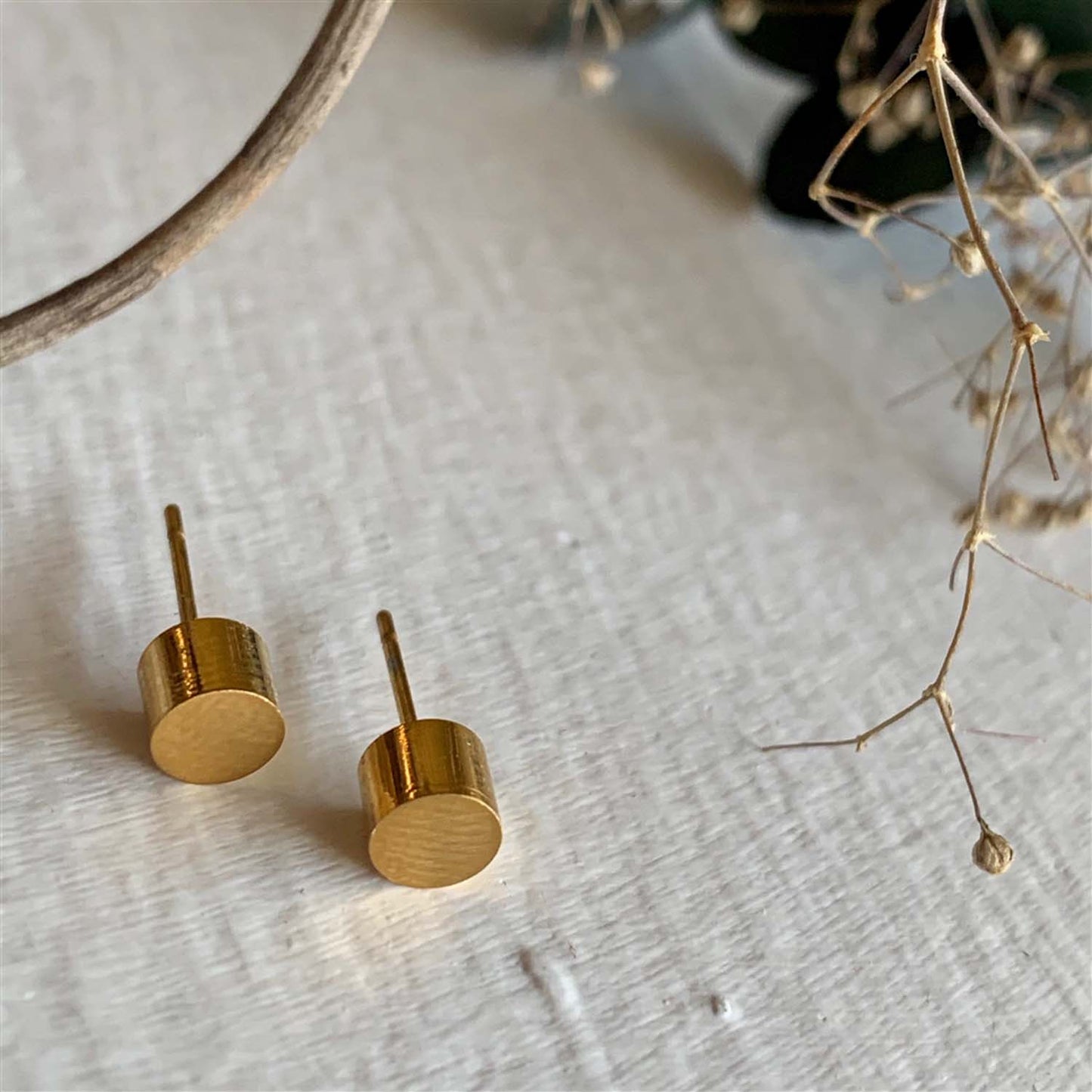 Circle Stud Earring