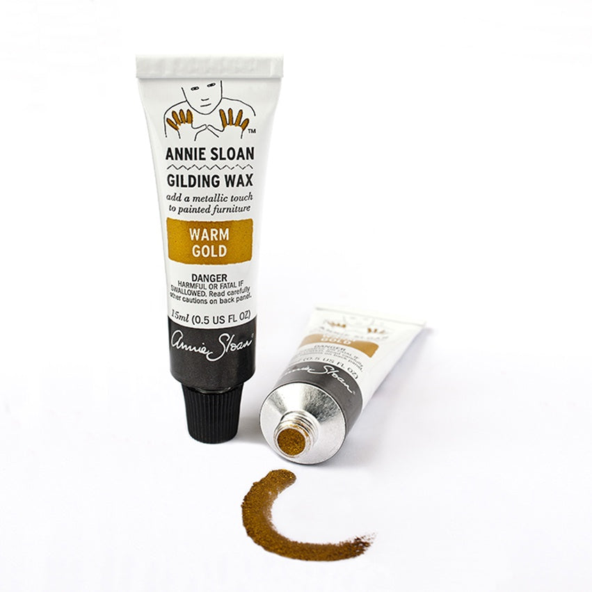 Annie Sloan Gilding Wax - warm gold, 15ml