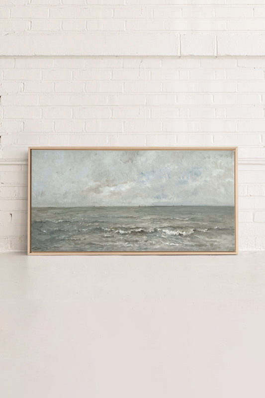 SIGNATURE SEASCAPE, Work on stretched canvas