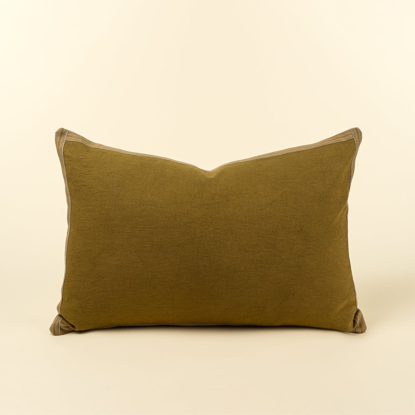16x24 Esme Linen Pillow, Olive