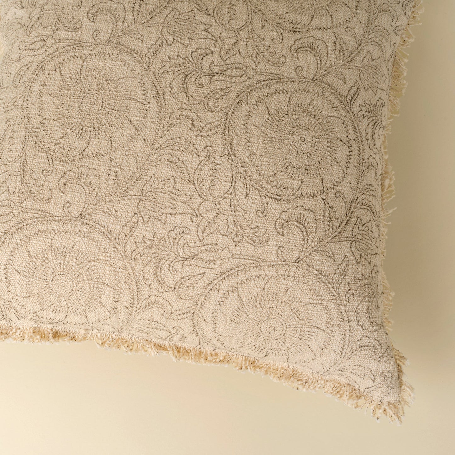 20x20 Botanique Fringe Pillow