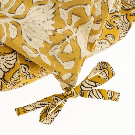 Manu Block Print King Duvet Set