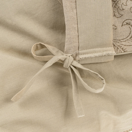 Botanique Queen Duvet Set, Natural
