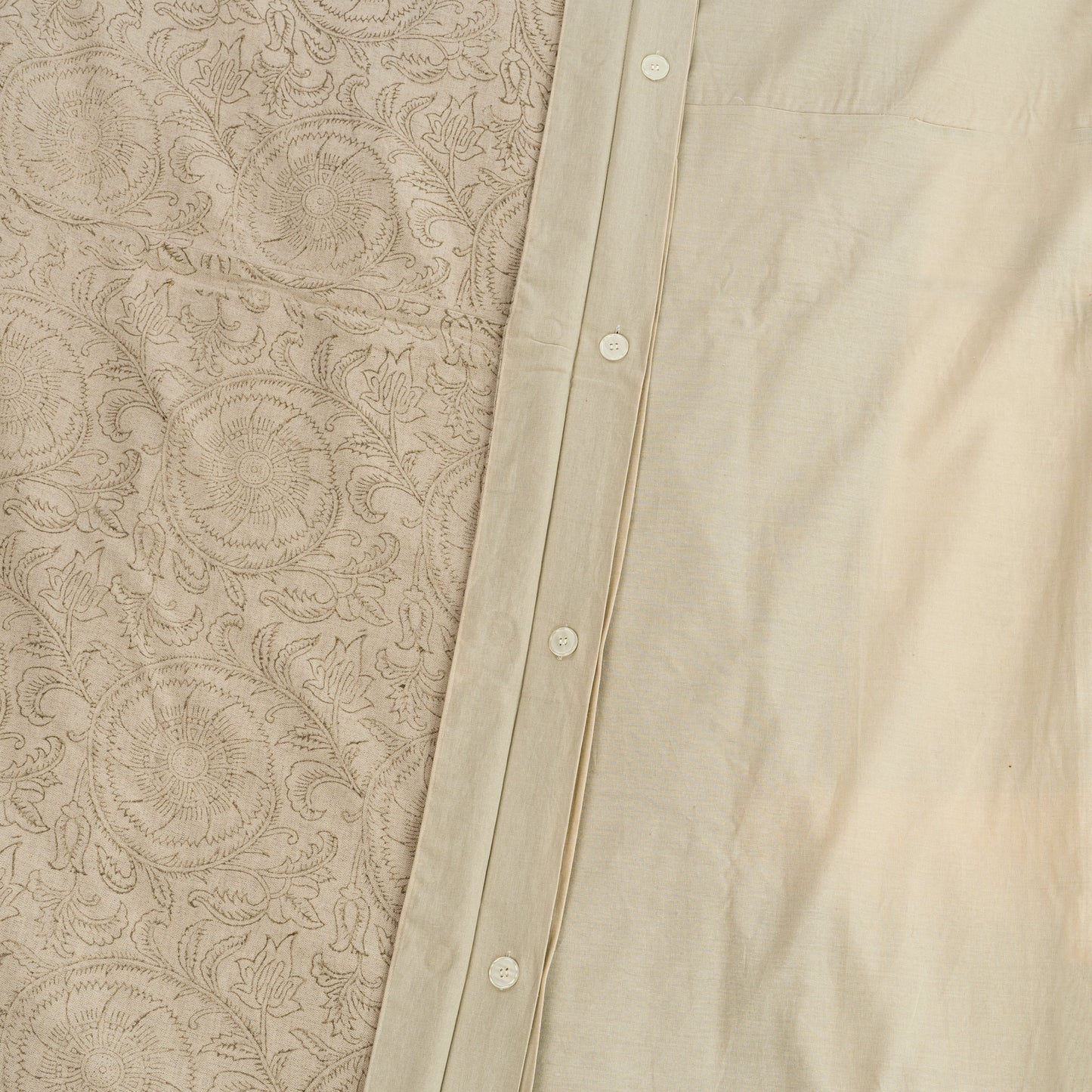 Botanique Queen Duvet Set, Natural