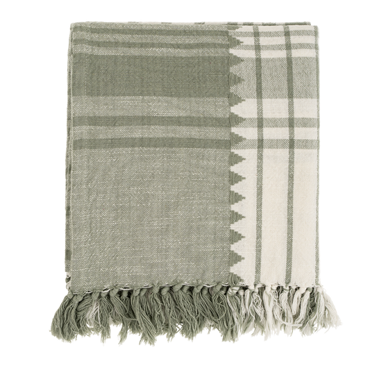 Malaya Woven Throw, Sagebrush
