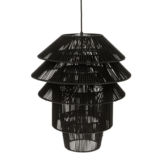 Bungalow Pendant, Black