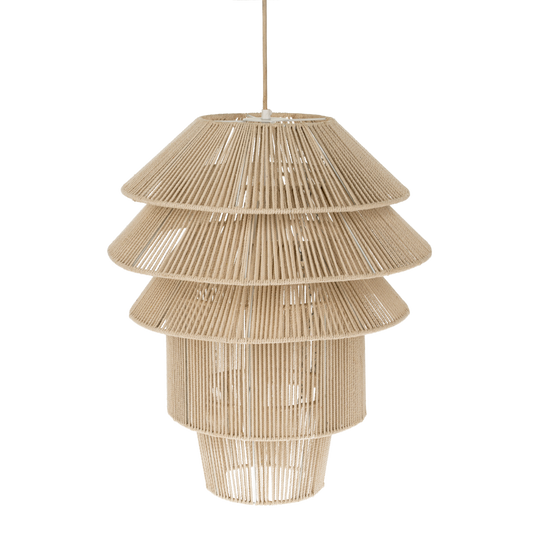 Bungalow Pendant, Cream