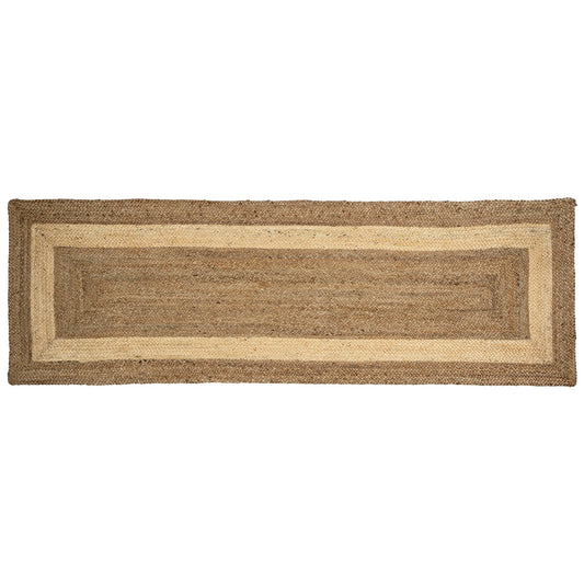 Clemente Braided Jute Runner Rug - 2.5x8