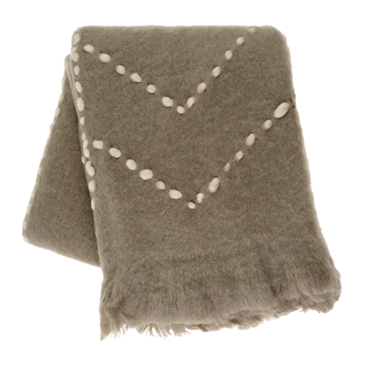 Kristiansand Wool Blend Throw