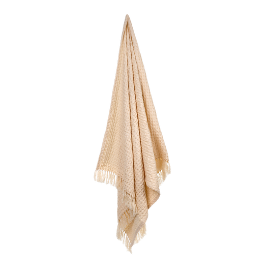 Waffle Bath Towel, Natural