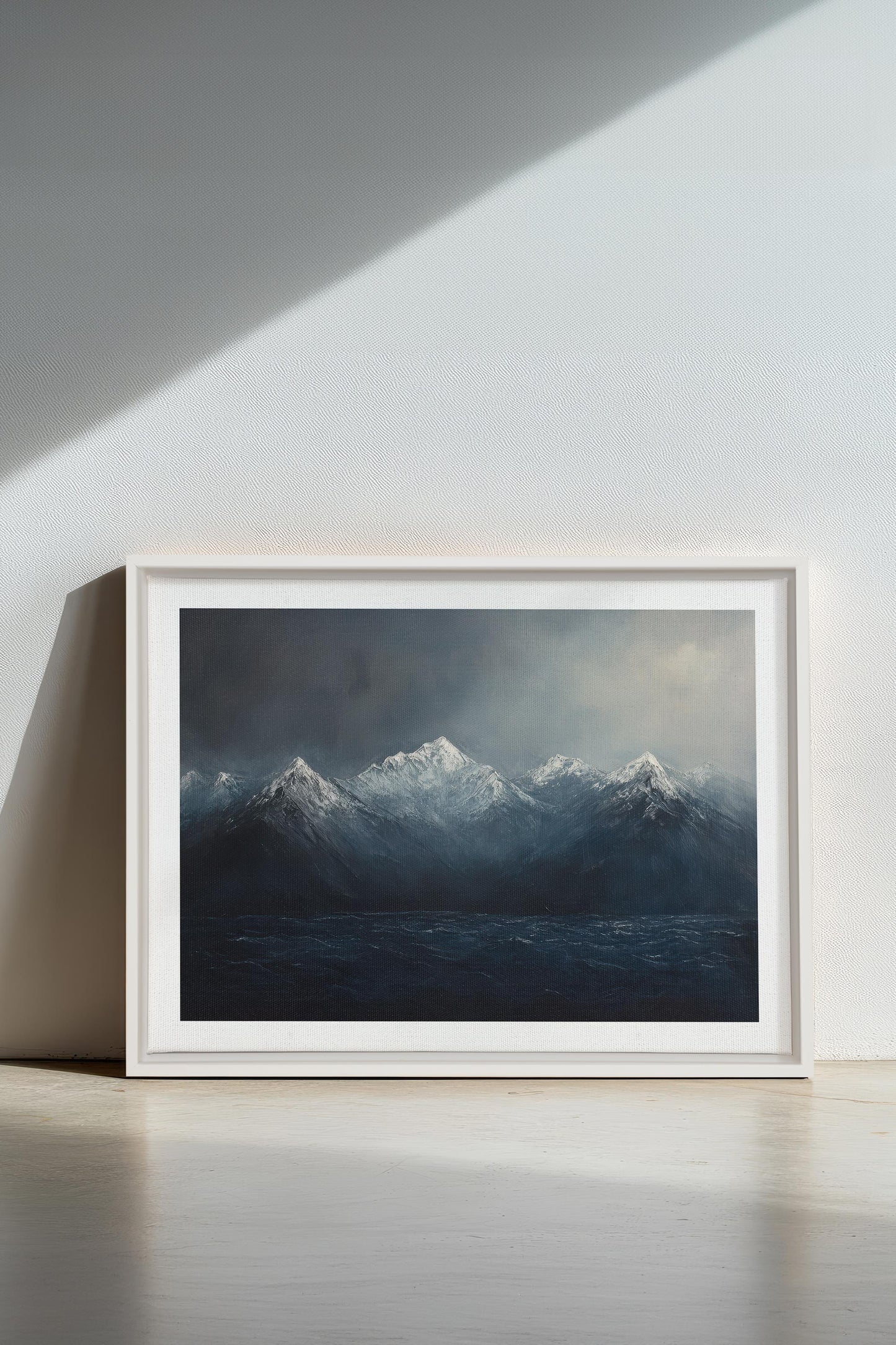 BEYOND THE RIDGE, Artwork on stretched canvas