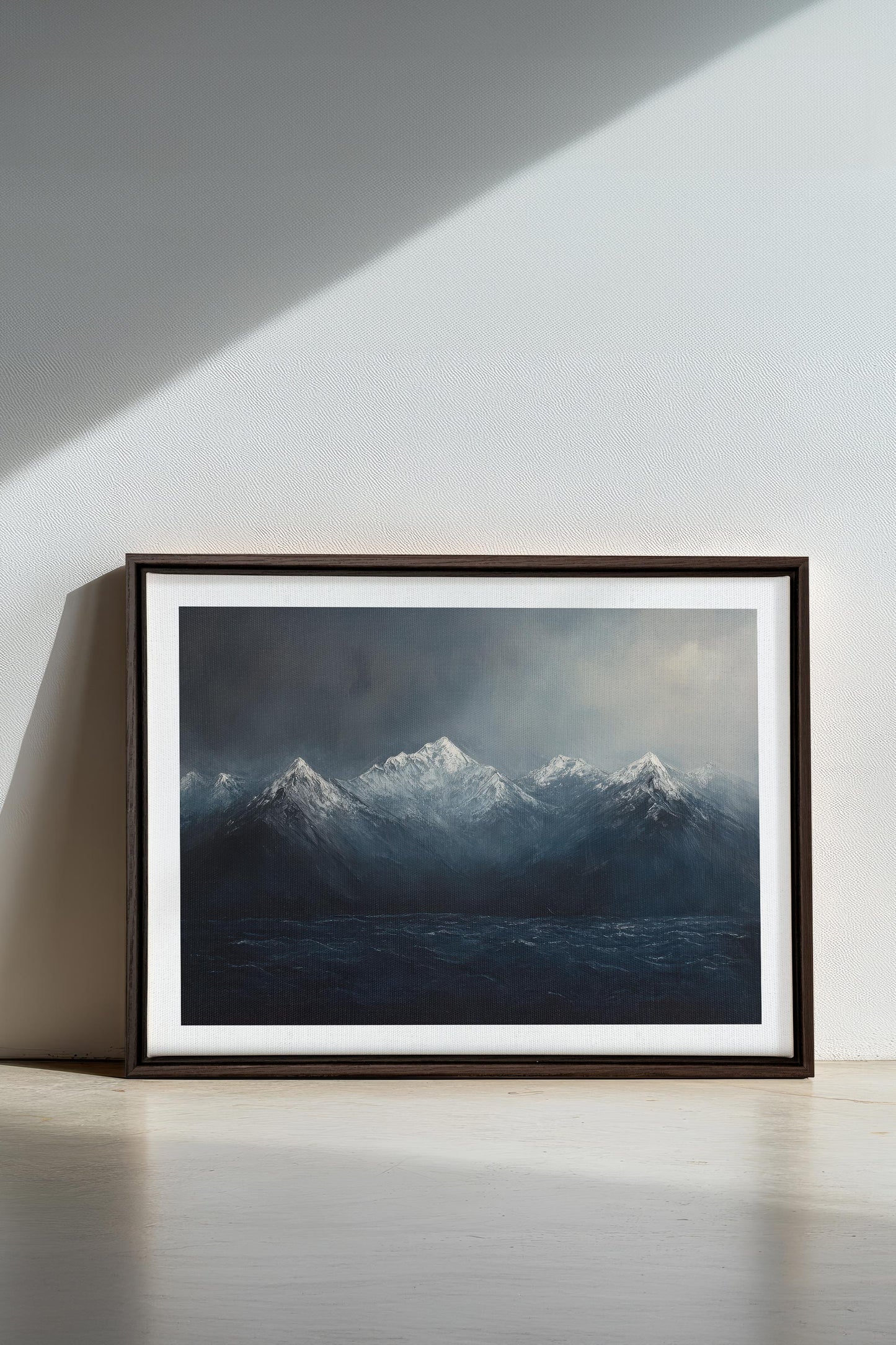 BEYOND THE RIDGE, Artwork on stretched canvas