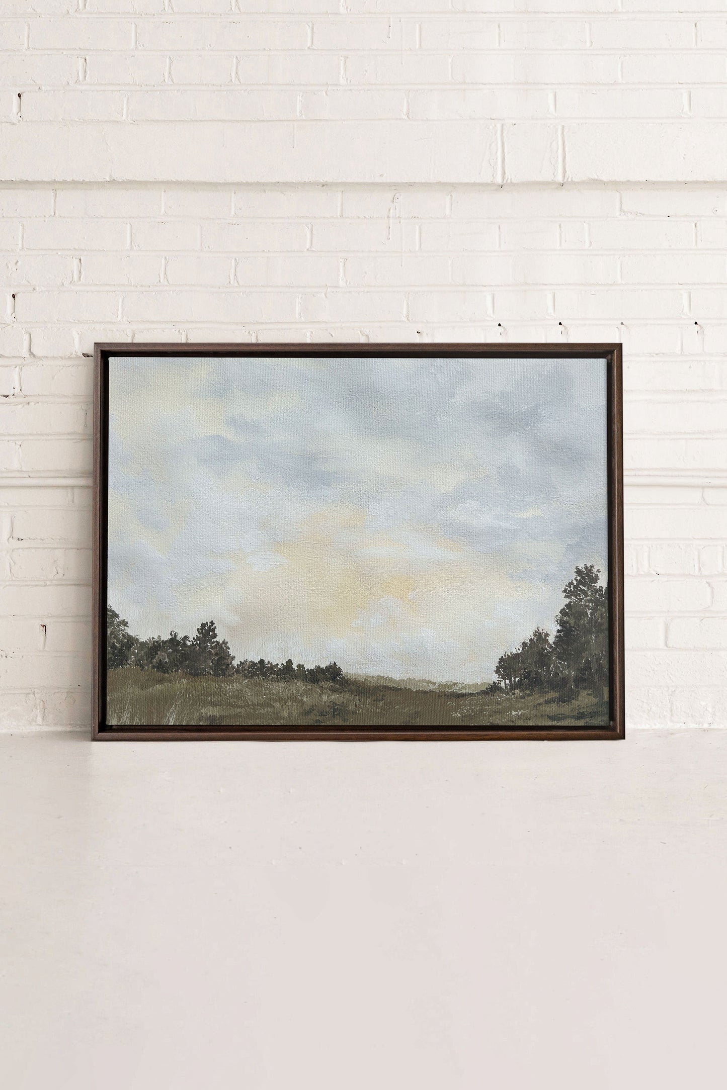 FRESH SKIES, Artwork on stretched canvas
