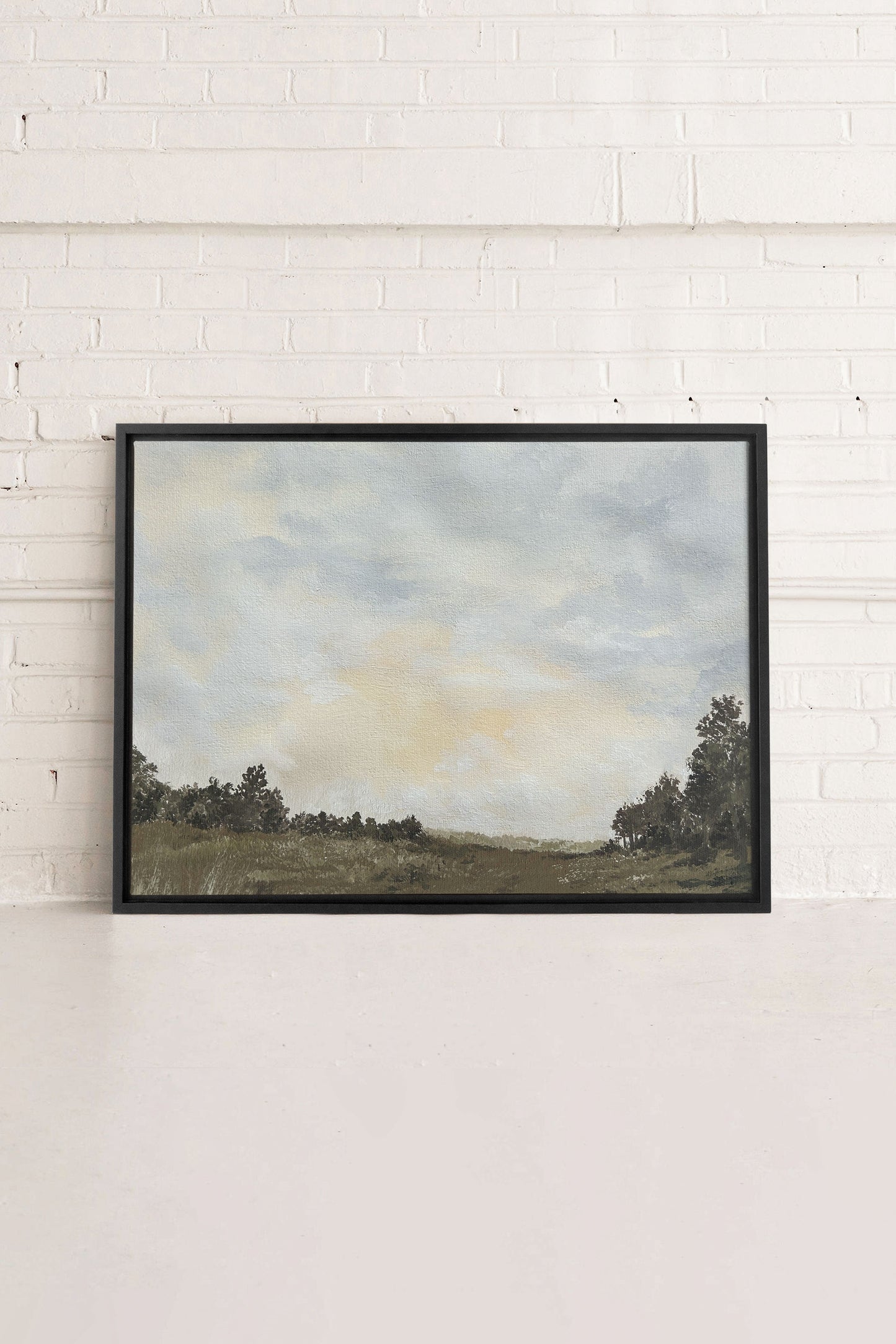 FRESH SKIES, Artwork on stretched canvas
