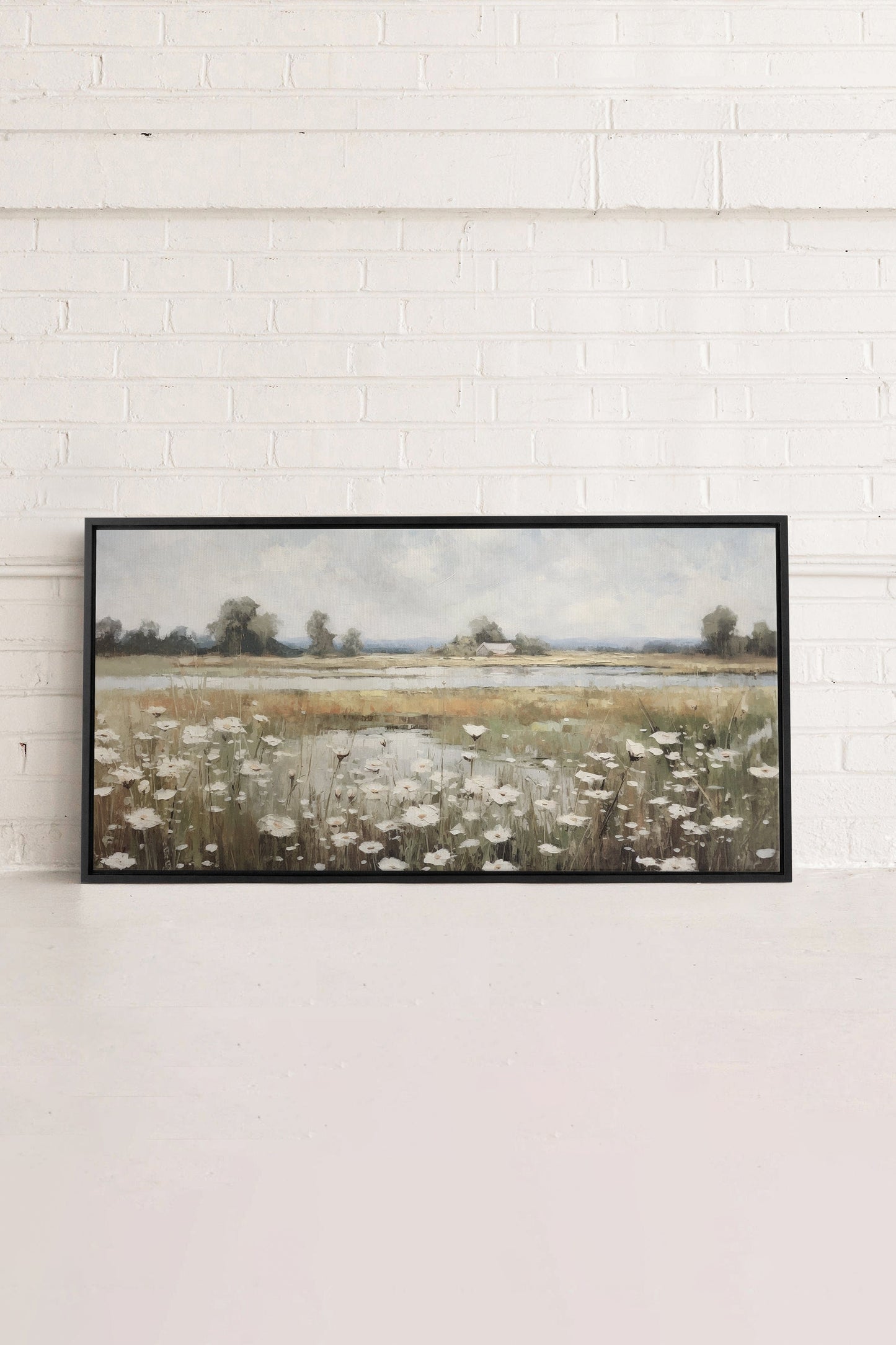 Delicate Blooms, Artwork on stretched canvas