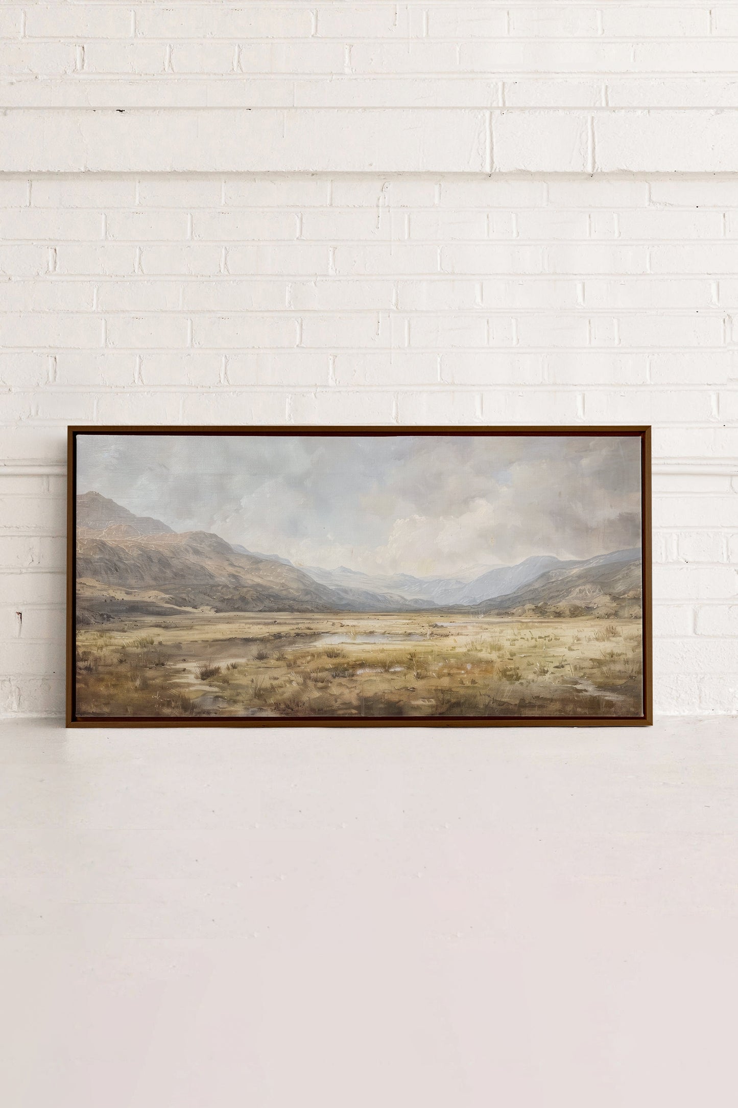 Highland Mist, Work on stretched canvas