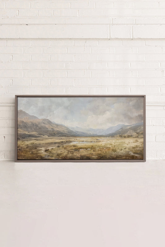 Highland Mist, Work on stretched canvas