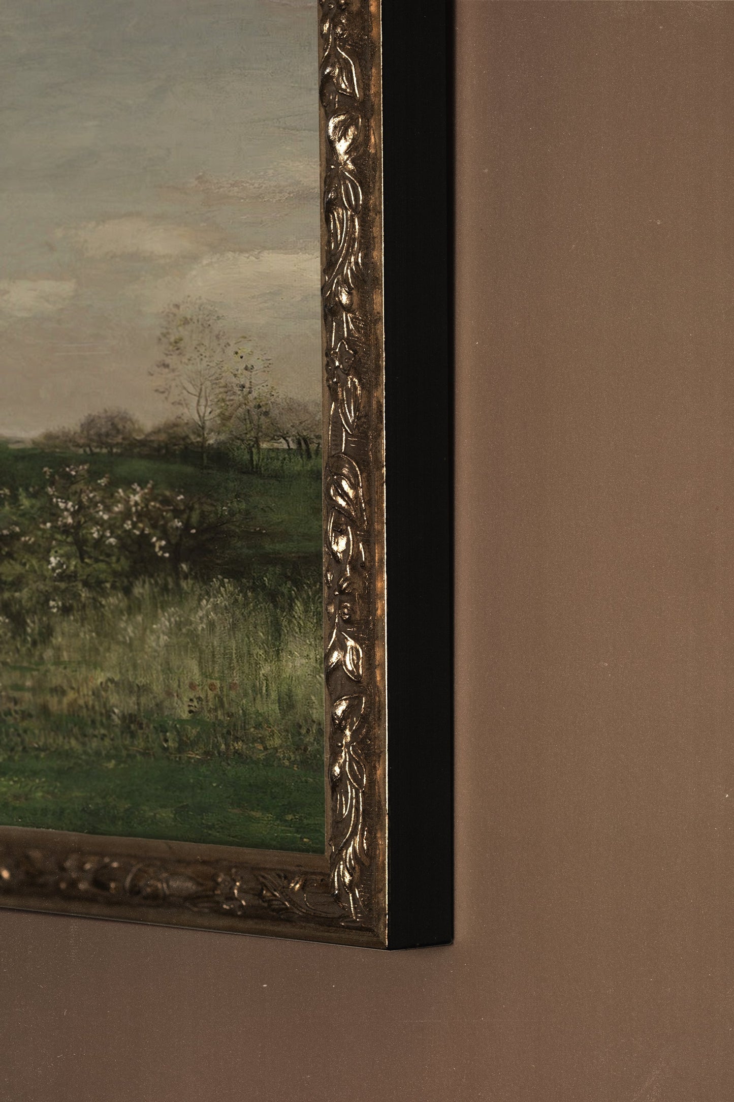 LES AMANTS DU VENT, Vintage Silver Frame