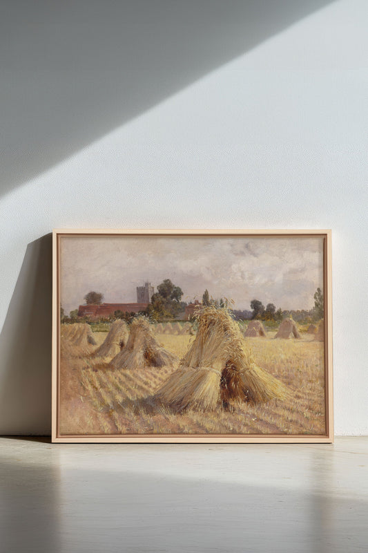 CHAMPS DES SOUVENIRS, Artwork on stretched canvas