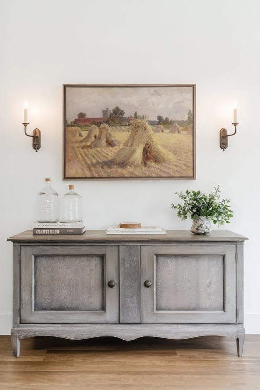 CHAMPS DES SOUVENIRS, Artwork on stretched canvas