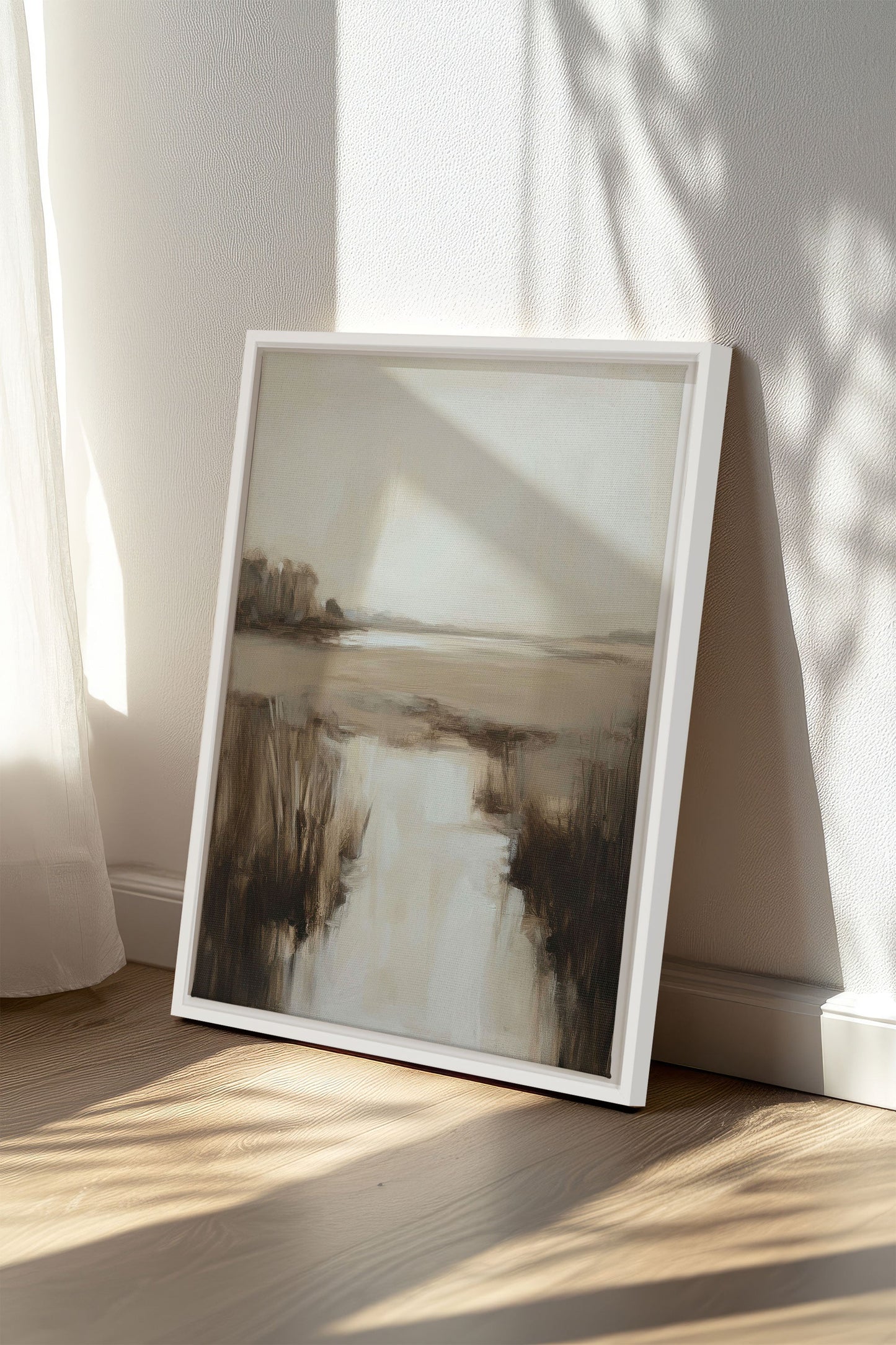 MISTY HORIZON, Work on stretched canvas