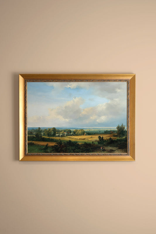 VUE D'ÉPOQUE, VINTAGE GOLD FRAME