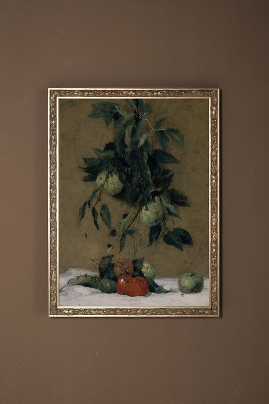 VELOURS DU TEMPS, VINTAGE SILVER FRAME