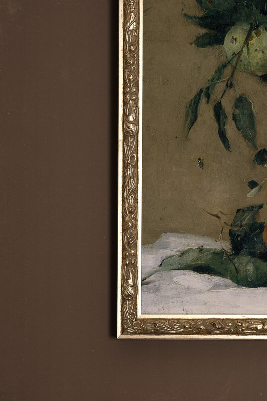 VELOURS DU TEMPS, VINTAGE SILVER FRAME