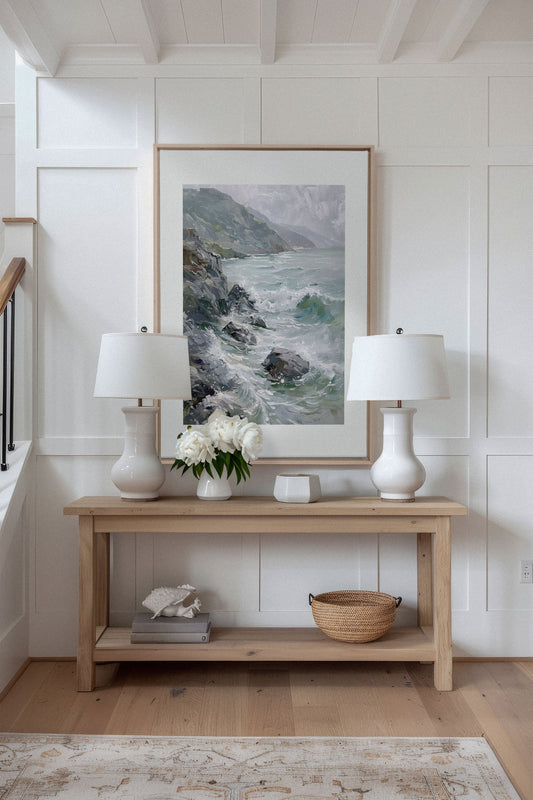 WILD COAST, Work on stretched canvas