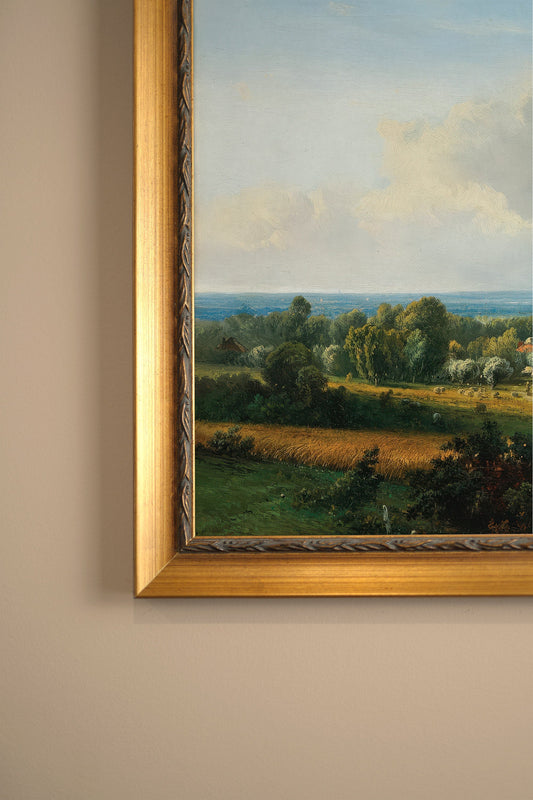 VUE D'ÉPOQUE, VINTAGE GOLD FRAME