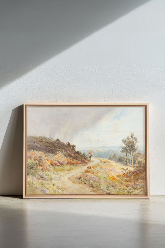 SEASON'S TRAIL, Artwork on stretched canvas