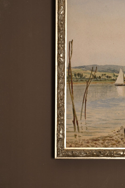 RIVES PAISIBLES, Vintage Silver Frame