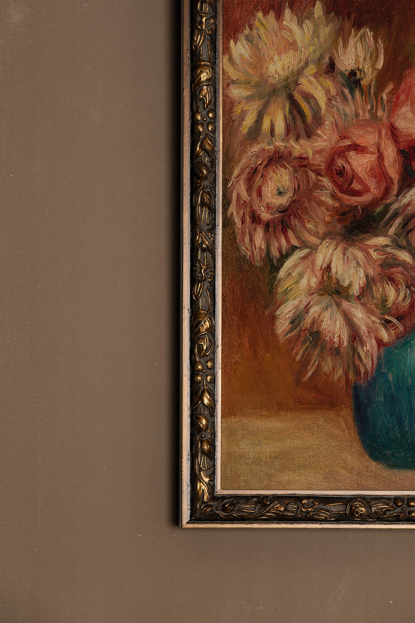 BOUQUET DE LUMIÈRE, VINTAGE BRONZE FRAME