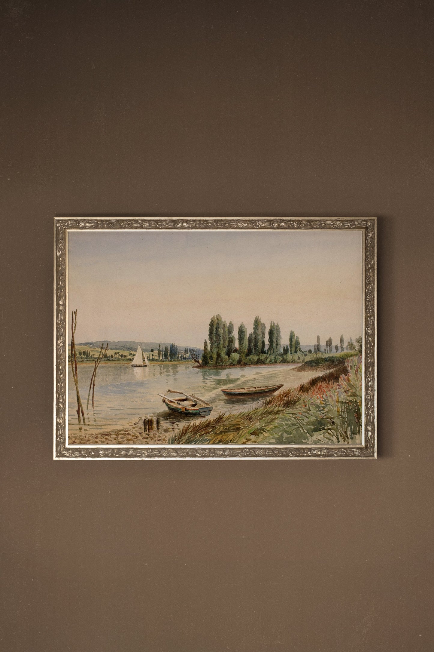 RIVES PAISIBLES, Vintage Silver Frame