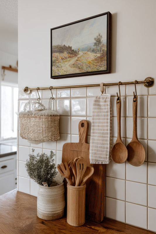 SEASON'S TRAIL, Artwork on stretched canvas